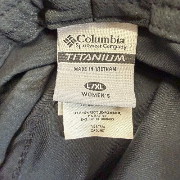 Columbia Titanium Women's L/XL Bucket Hat Omni-Shield Black - Picture 4 of 7